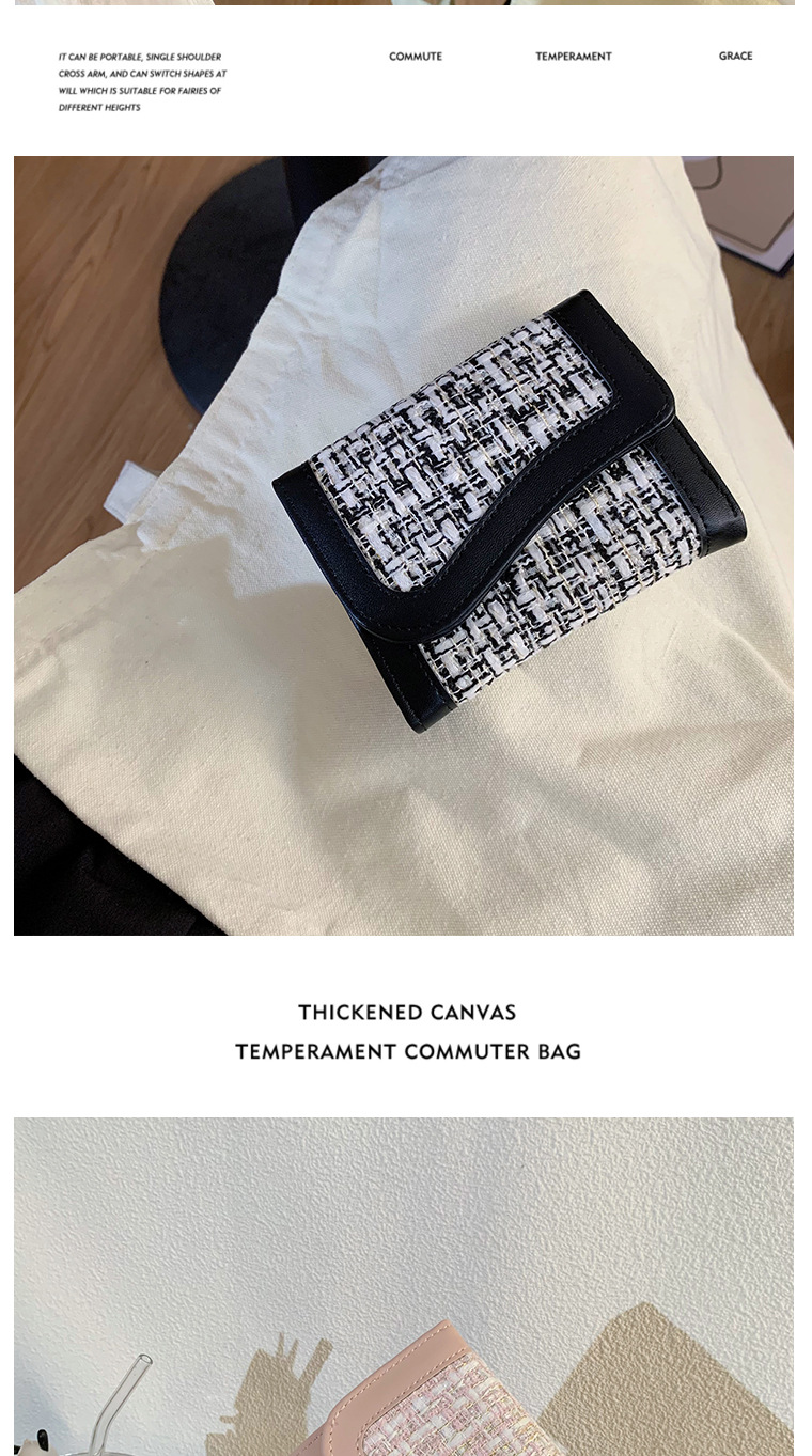 小香风韩系大容量INS钱包女士学生纯色简约韩版chic大量现货详情5