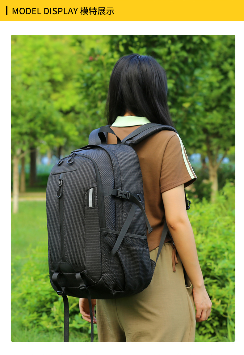 Cross-border large-capacity outdoor bags, mountaineering backpacks, water-resistant travel bags, skiing, camping and hiking sports backpacks pic 17