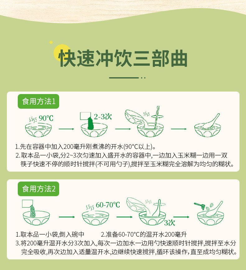 Jieshi Pure Corn Porridge is low in fat and sugar-free. It is a filling, ready-to-drink, bagged nutritious breakfast meal replacement with low calories pic 16