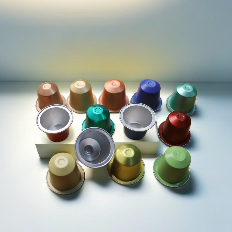 BOOTH跨境专供nespressol浓缩液容器一次性食品级铝箔咖啡胶囊壳详情7