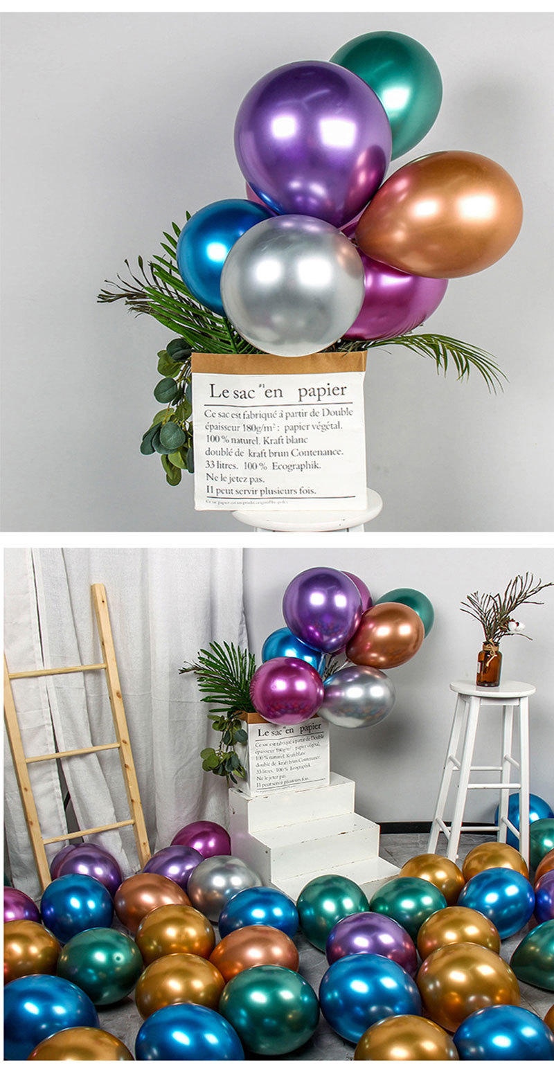 好润12寸2.8g跨境金属气球商场周年庆活动婚房装饰喜庆网红拍照详情8