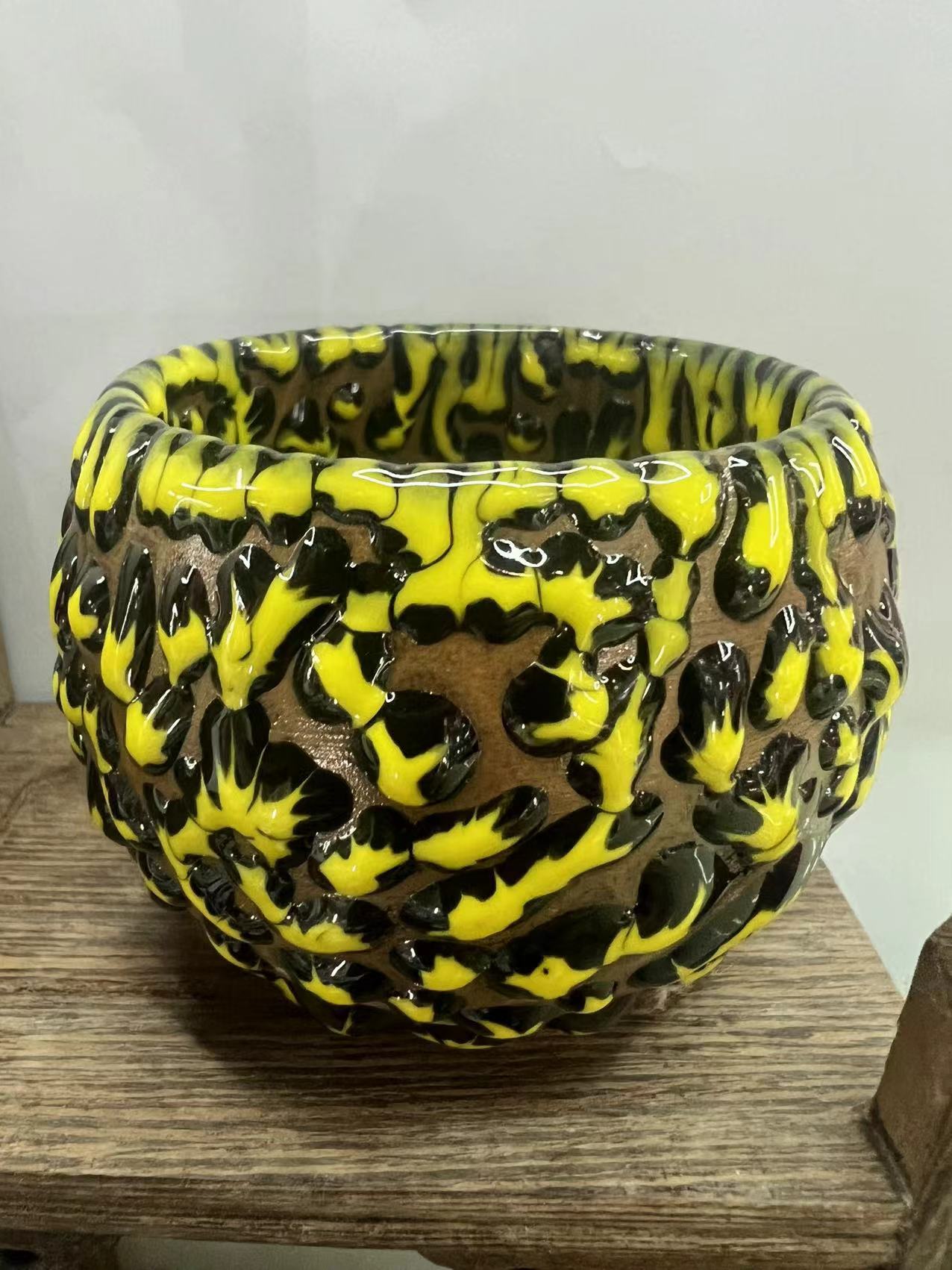 Four Divine Beasts Jian Zhan Master Cups, colorful kiln-transformed tea cups, Zhuque Qinglong Baihu Xuanwu Dougong Cup, personal gifts pic 5