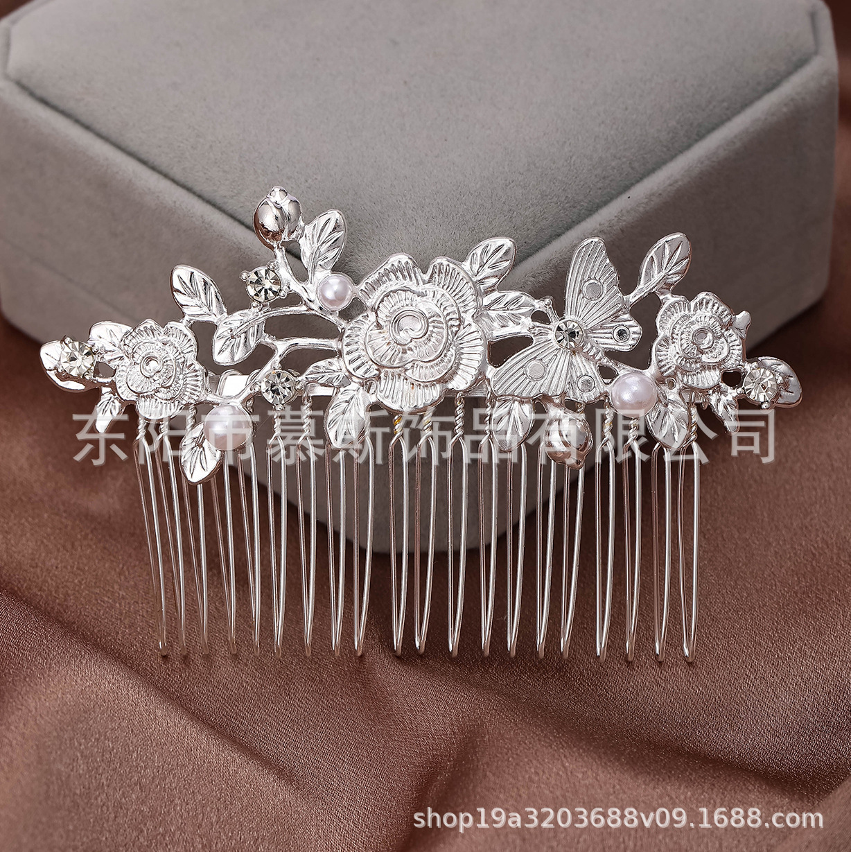Tocados de novia peinados para mujeres nichos vestidos de novia accesorios para el cabello ins versatile premium sense accesorios para el cabello diamantes flores peinados para el cabello pic 12