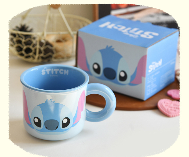 Officially authorized Stildy Big Belly Cup, cartoon cute Angel Star Cup, Breakfast milk Cup, office coffee cup pic 13