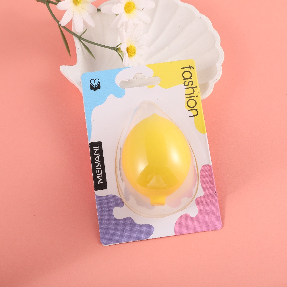 水果美妆蛋单个装干湿两用不吃粉柠檬牛油果梨草莓粉扑化妆超软详情11