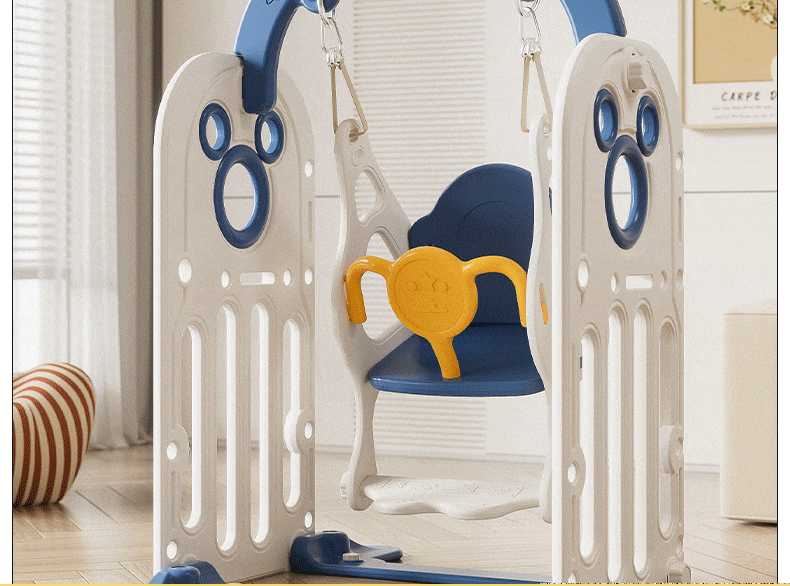 滑滑梯儿童室内家用2至10岁宝宝滑梯秋千二合一家庭多功能游乐场详情10