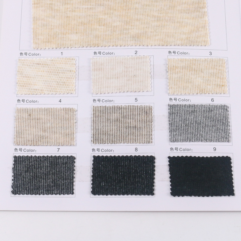 Twill single-sided cotton cashmere fabric for autumn and winter brushed knitted fabric for sweatshirts and thermal underwear lining fabric pic 1