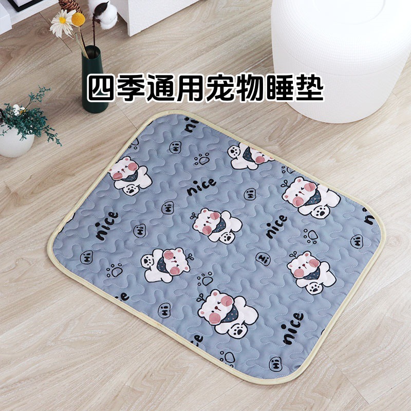 狗狗垫子睡垫夏天凉垫冰丝降温睡觉用宠物凉席垫猫咪冰窝宠物冰垫详情8