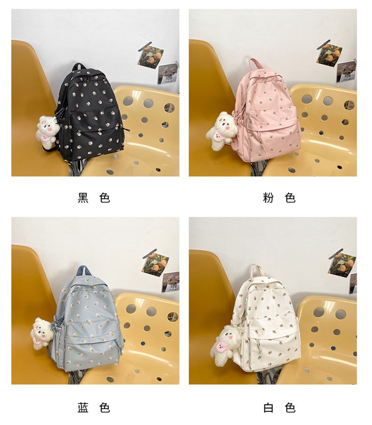 Small 2025 cross-border new style high appearance level artistic and casual primary school schoolbag, commuting and shopping small backpack pic 4