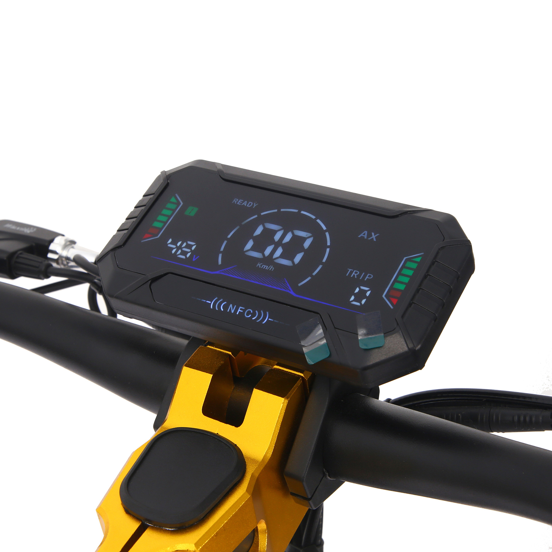 Cross-border supply of adult station electric scooters, high-power dual-shock-absorbing electric vehicles, foldable portable mobility scooters pic 7