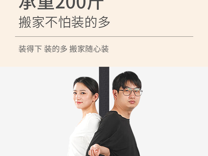 收纳袋子装衣服物棉被子大容量搬家打包袋学生行李整理袋防水防潮详情14