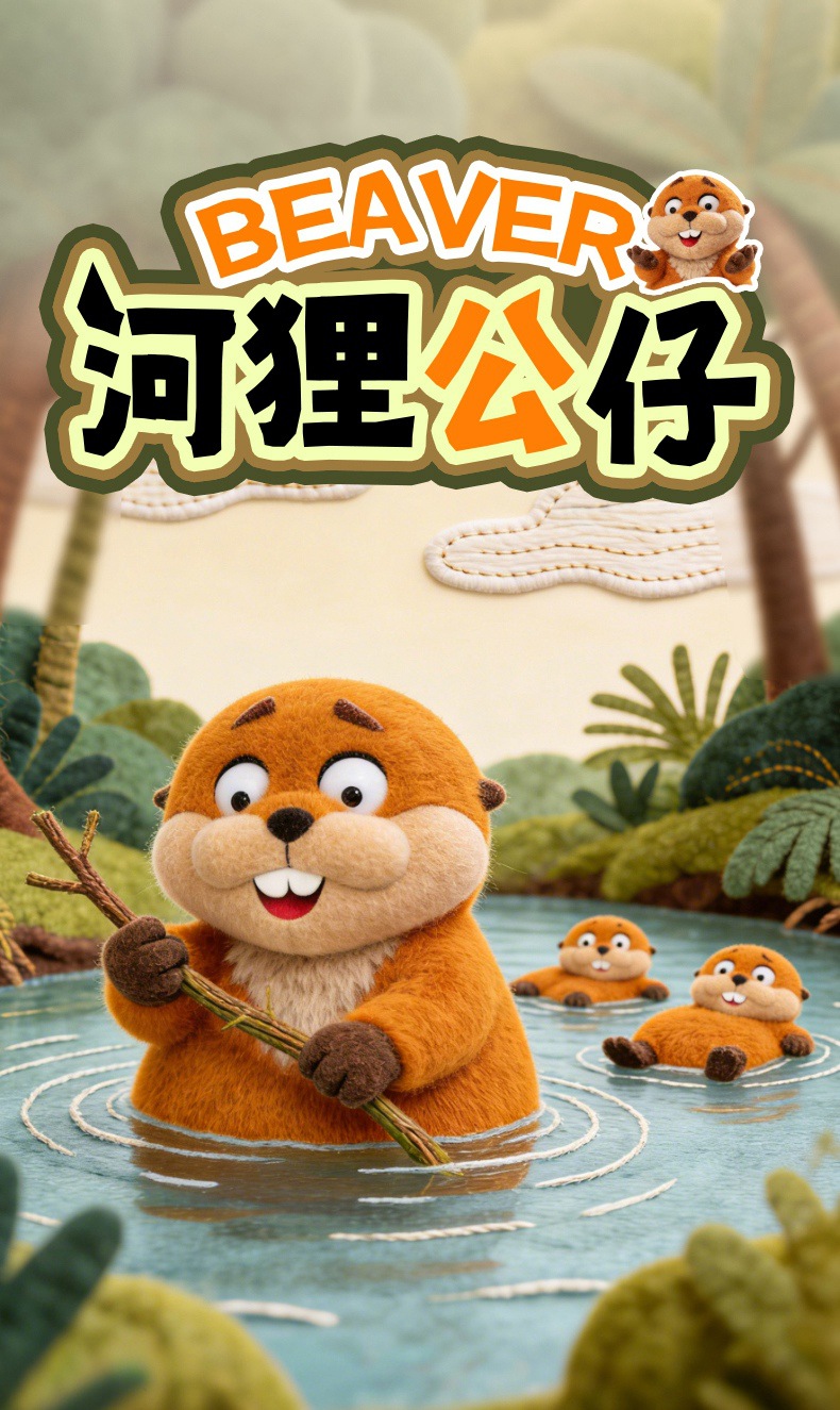 Trendy toy Capybara Lulu plush toy Squirrel doll Custom plush toy 15cm pic 1