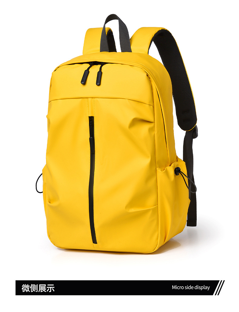 休闲双肩包马卡龙色大容量轻便电脑背包男女通用学生上课书包跨境详情10