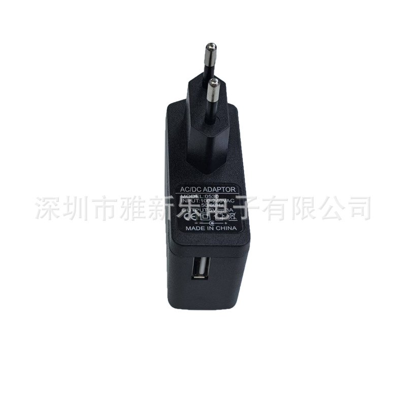 Us and European standard 5V3AUSB charger, USB charger IC solution, full-power USB power adapter pic 5