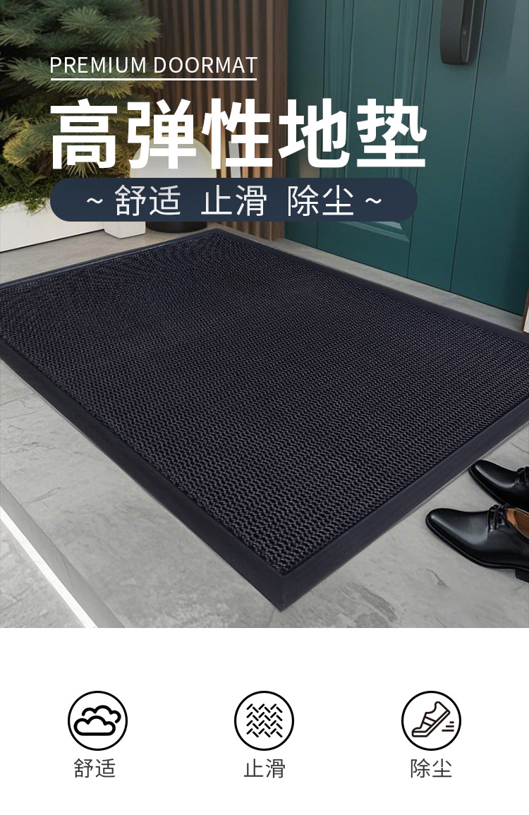 跨境入户门地垫家用门垫进门地毯门口加厚防滑轻奢高级玄关脚垫子详情5