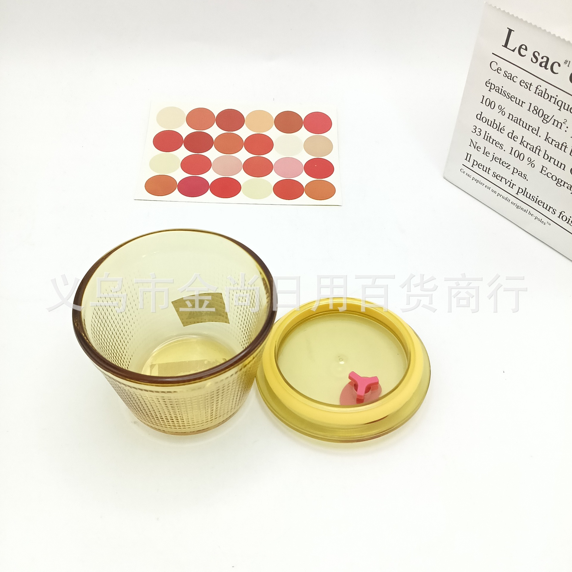 Cross-border high borosilicate glass cups, refrigerator refrigerated, microwave-heated egg beater cups pic 3