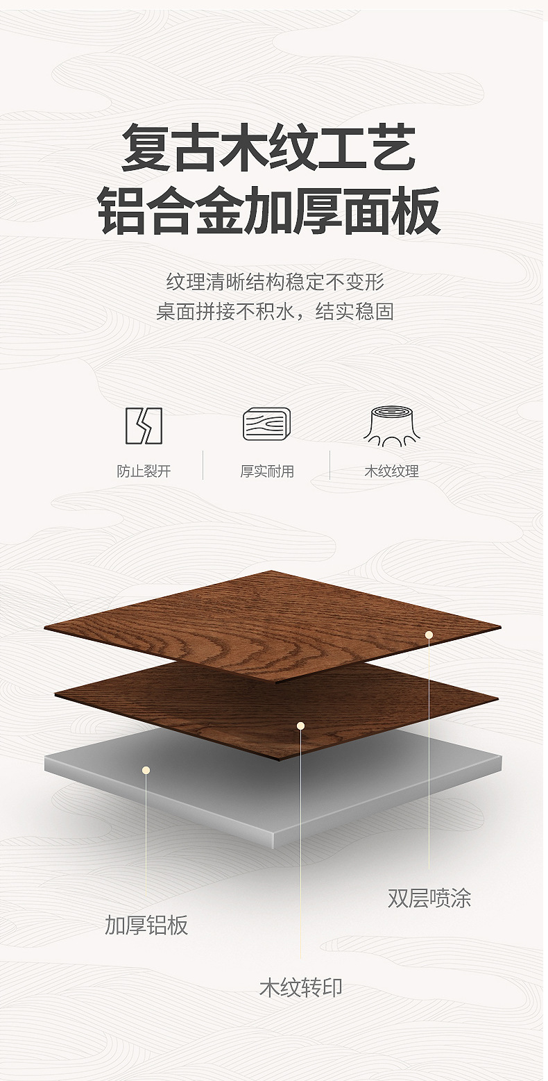 月亮椅老人户外折叠桌露营桌椅户外用品便携轻便耐用详情10