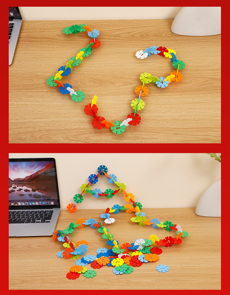 早教插片雪花片积木袋装塑料拼插拼装宝宝幼儿童智力玩具厂家批发详情10