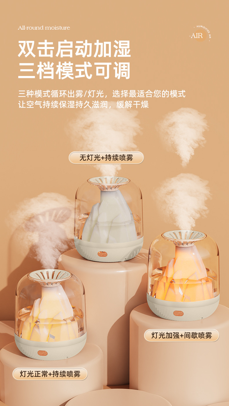 空气加湿器小型家用静音卧室学生宿舍办公室桌面便携车载补水喷雾详情9
