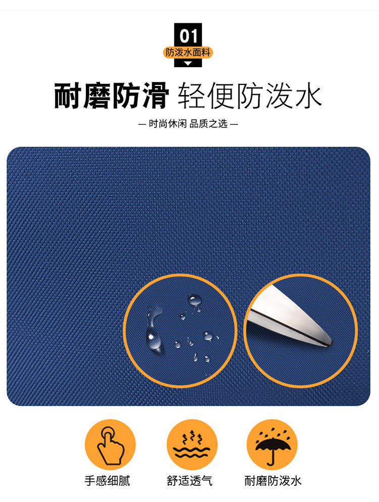 2024时尚简约新款双肩包潮休闲商务电脑包耐磨大容量旅行外出背包详情10