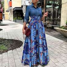 C8612 European and American plus-size 2026 new fashion solid color round-neck Tonle OL hip-hugging African dress pic 9