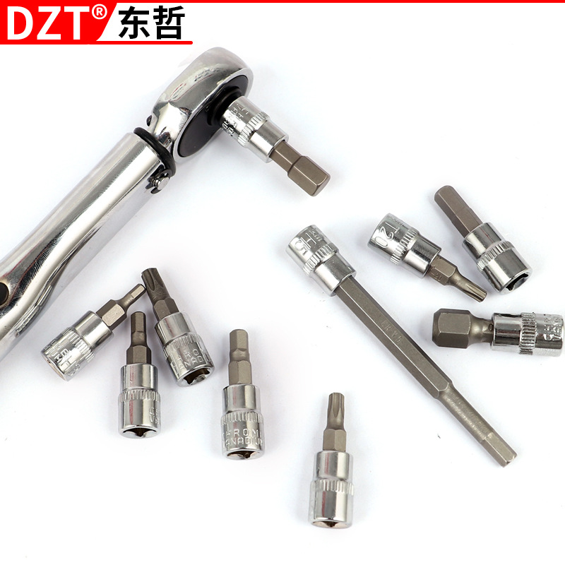 11-piece set of quick-release bicycle torque wrenches, mechanical prefabricated torque and torque wrench set tools pic 5