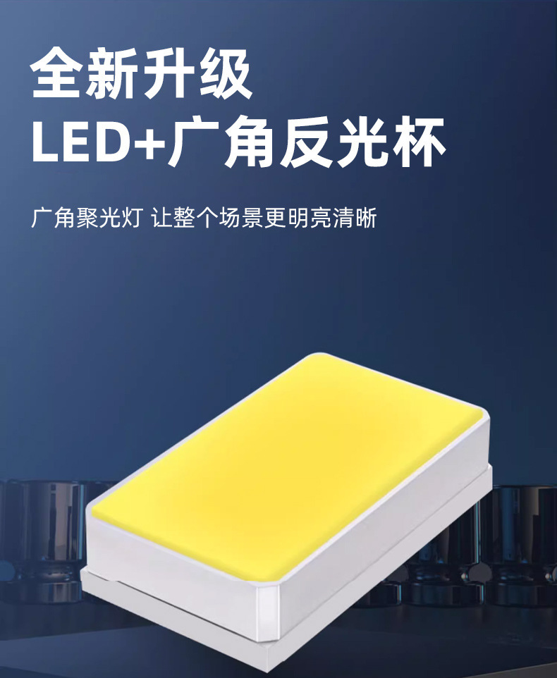 New cross-border COB work floodlight USB charging outdoor maintenance camping full-screen portable LED hand-held light pic 4