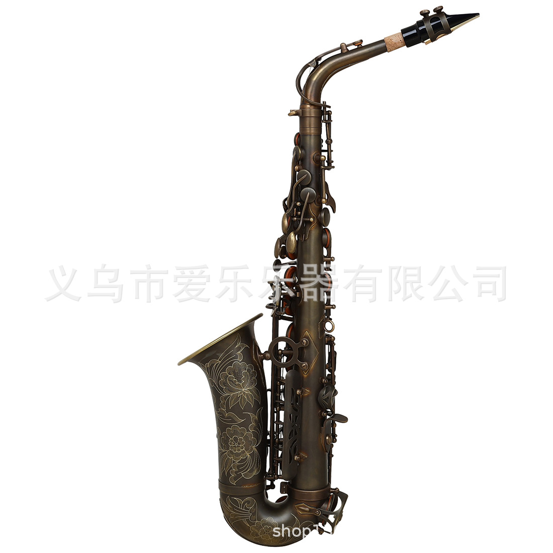 Matte alto saxophone E-flat retro saxophone complete set for adult beginners, professional saxophone cross-border wholesale pic 11