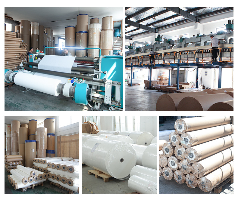 40g sublimation transfer paper, high-speed digital printing paper, 100-meter roll, roller machine coated printing paper pic 19