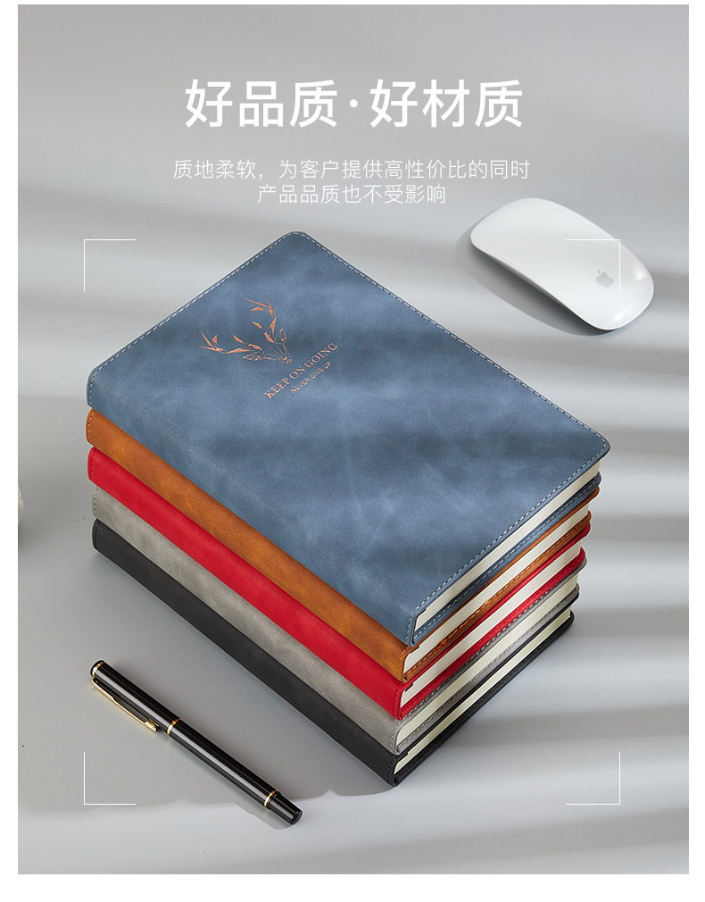 a5 notebook, b5 notebook, student gift, exercise book, notepad set, Super thick diary, business planner pic 5