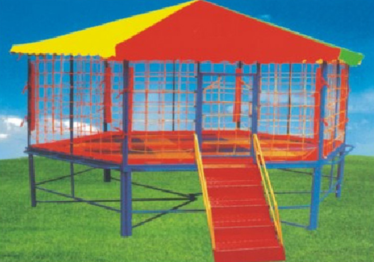 彩色圆形蹦床碰碰床Trampoline防滑安全儿童游乐场器材详情8