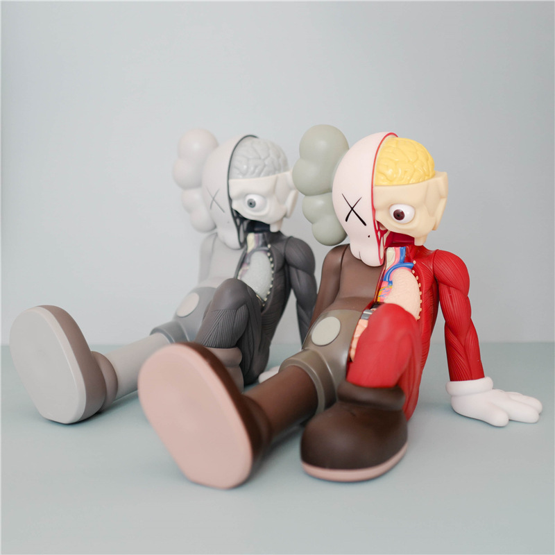 kaws芝麻街公仔客厅高档轻奢潮玩暴力熊桌面摆件手办卡通家居礼物详情36