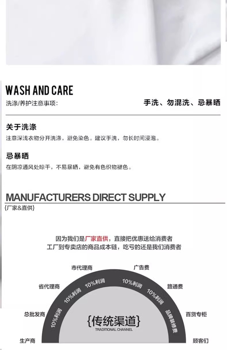 专供海外批发~重磅纯棉短袖T恤男夏季2025新款上衣国潮男女情侣款详情10