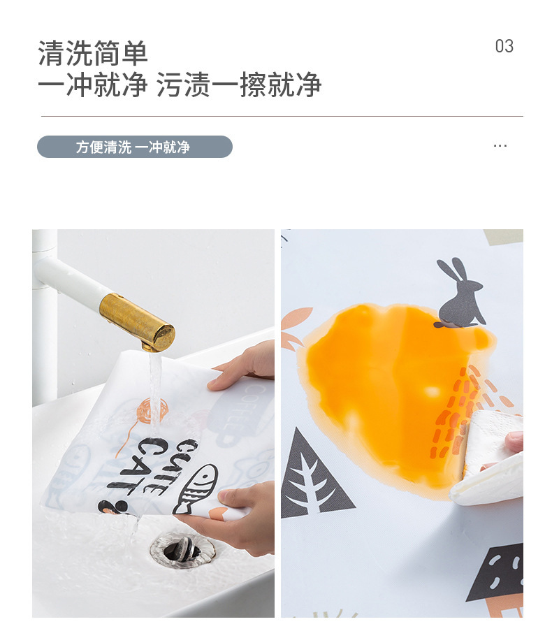 【 Chi Jia 】 Modern and simple household refrigerator dust cover, waterproof and dustproof fabric cover for dining room and kitchen, home pic 6