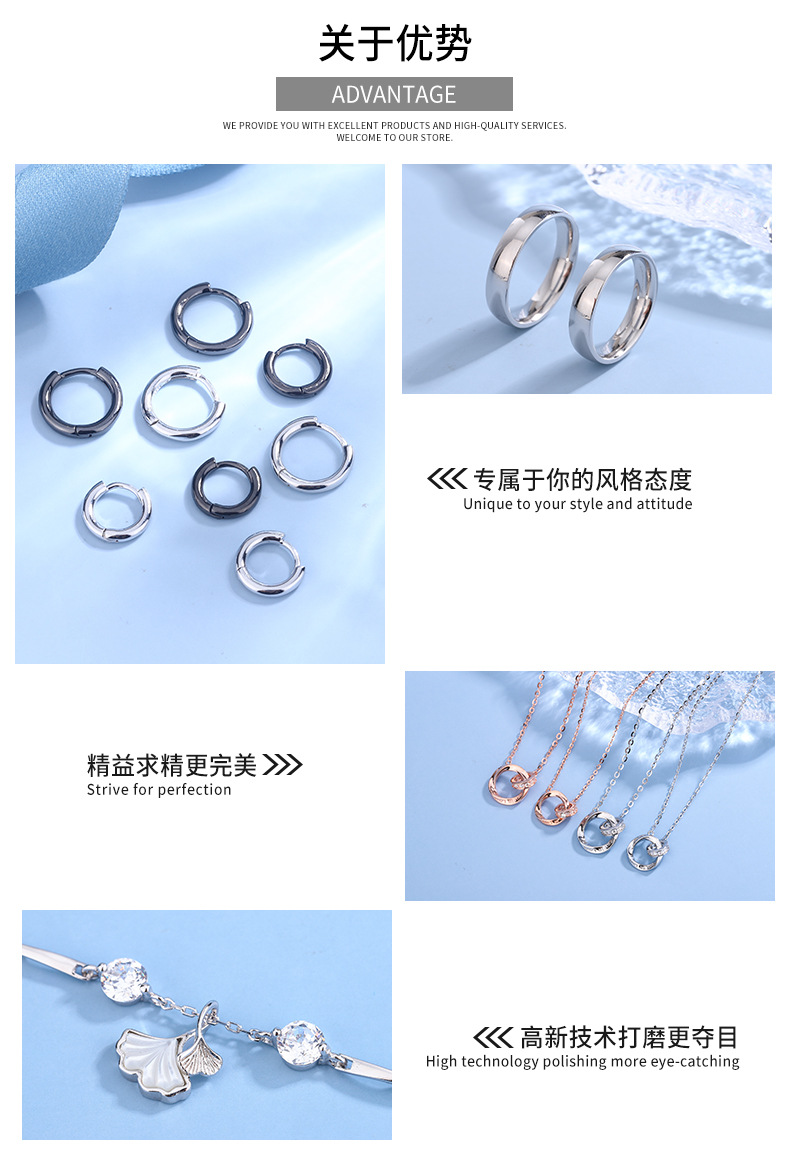 Pure silver 999 pure silver Mobius strip couple necklace, a light luxury and niche Qixi Festival gift, Shuibei is selling well pic 7