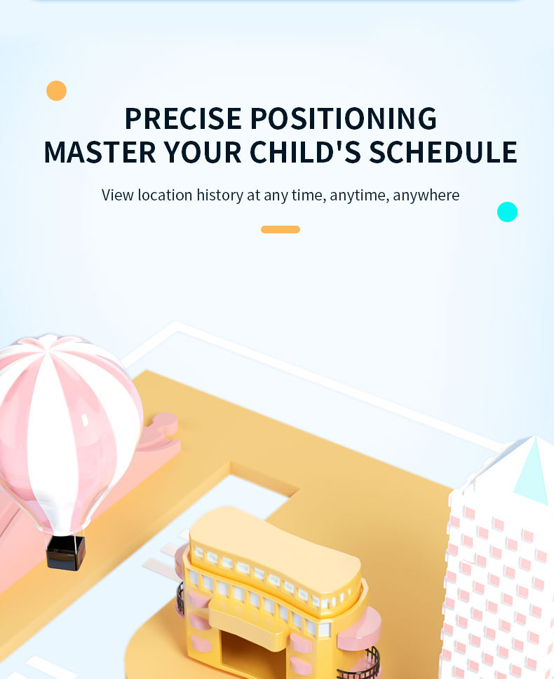 跨境热销儿童智能电话手表防水拍照视频聊天小孩定位可插卡5g学生详情16