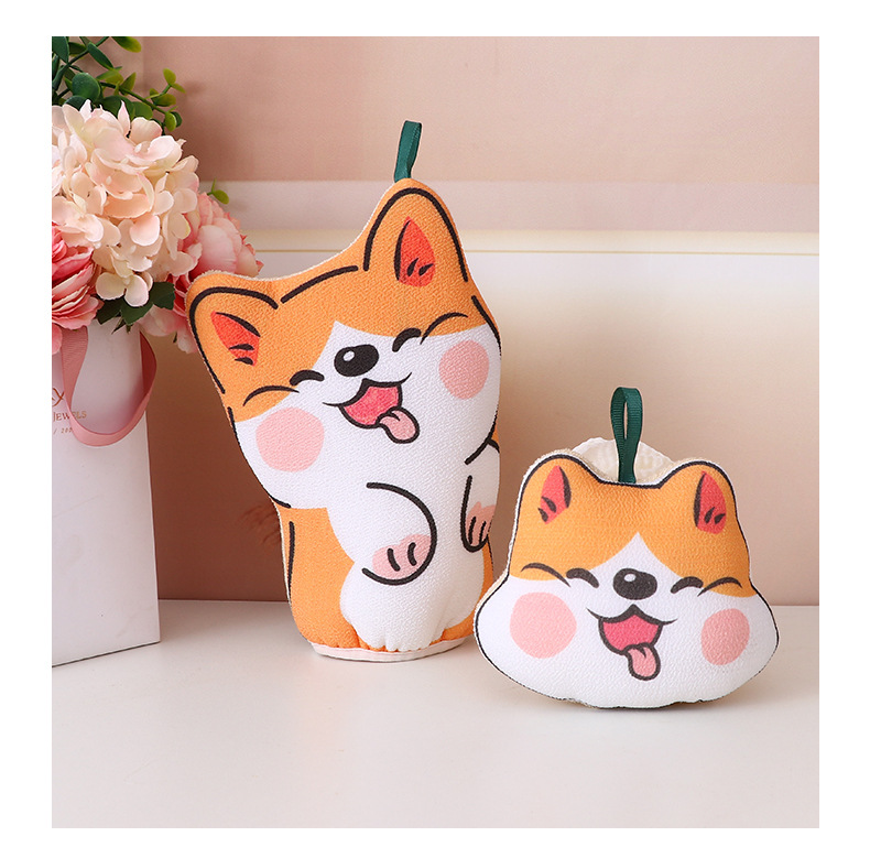 可爱卡通搓澡巾沐浴球工厂搓澡神器下泥洗澡巾新款浴花两用搓澡巾详情19