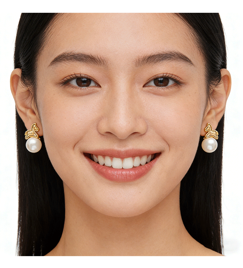 Hyacinth ligero lujo alto sentido perla aretes mujer en vivo burst square round face aretes único hermoso de inmediato rico auriculares 6 pares paquete correo pic 9