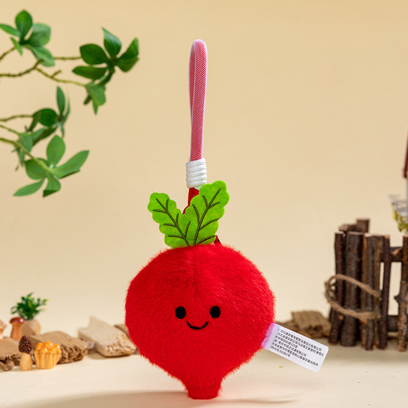 创意果蔬葱姜西红柿洋葱玩具可爱挂件毛绒玩具公仔钥匙扣玩偶详情19