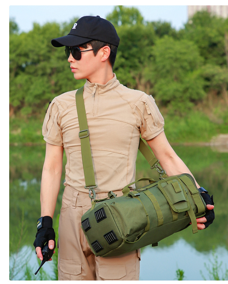 The water-resistant waterway sub-bag is a multi-functional large-capacity dry-wet separation fishing bag that can be attached with fishing gear and backpacks pic 25
