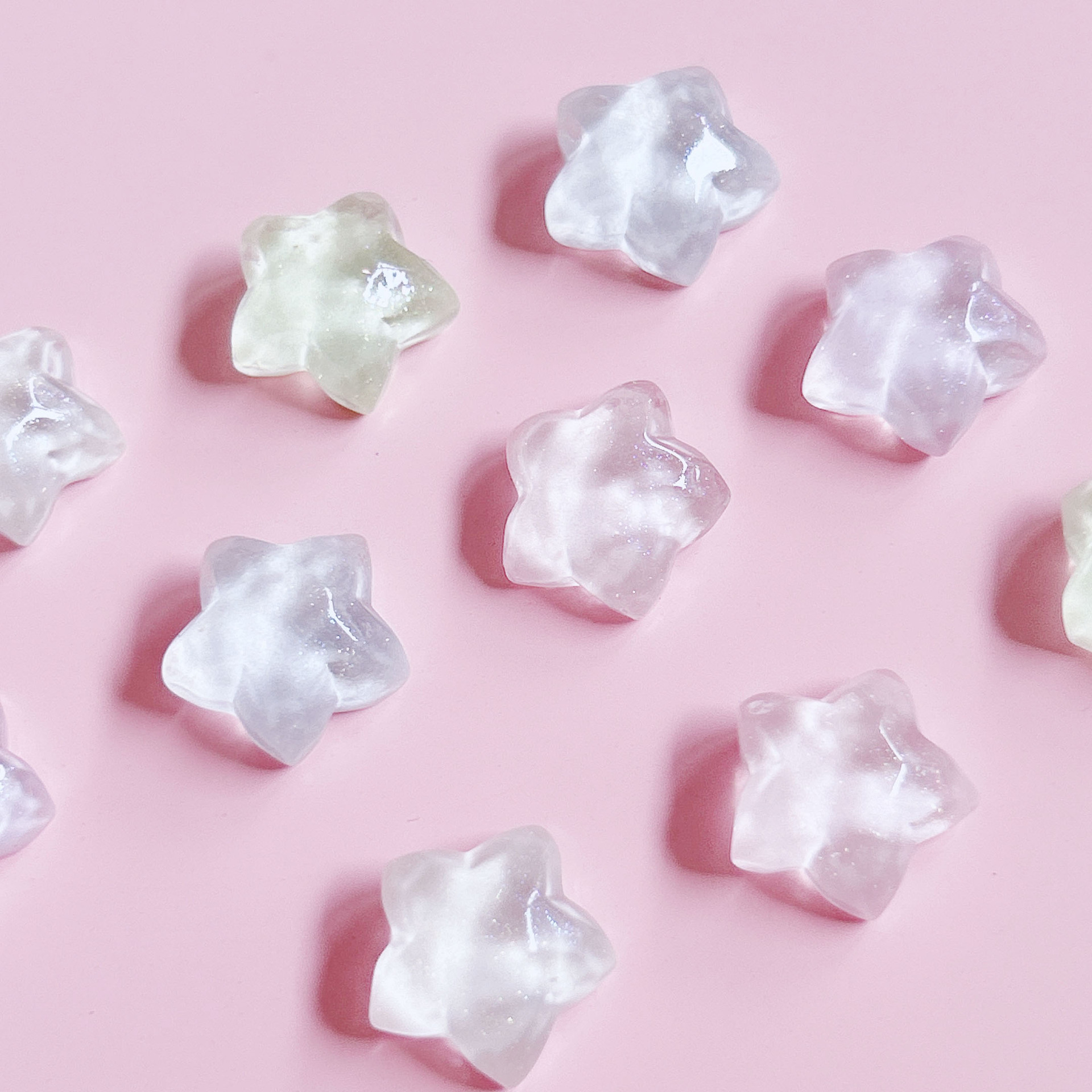 Basic translucent star decorative material resin accessories diy ornaments paired with patch handcrafted creative accessories pic 12