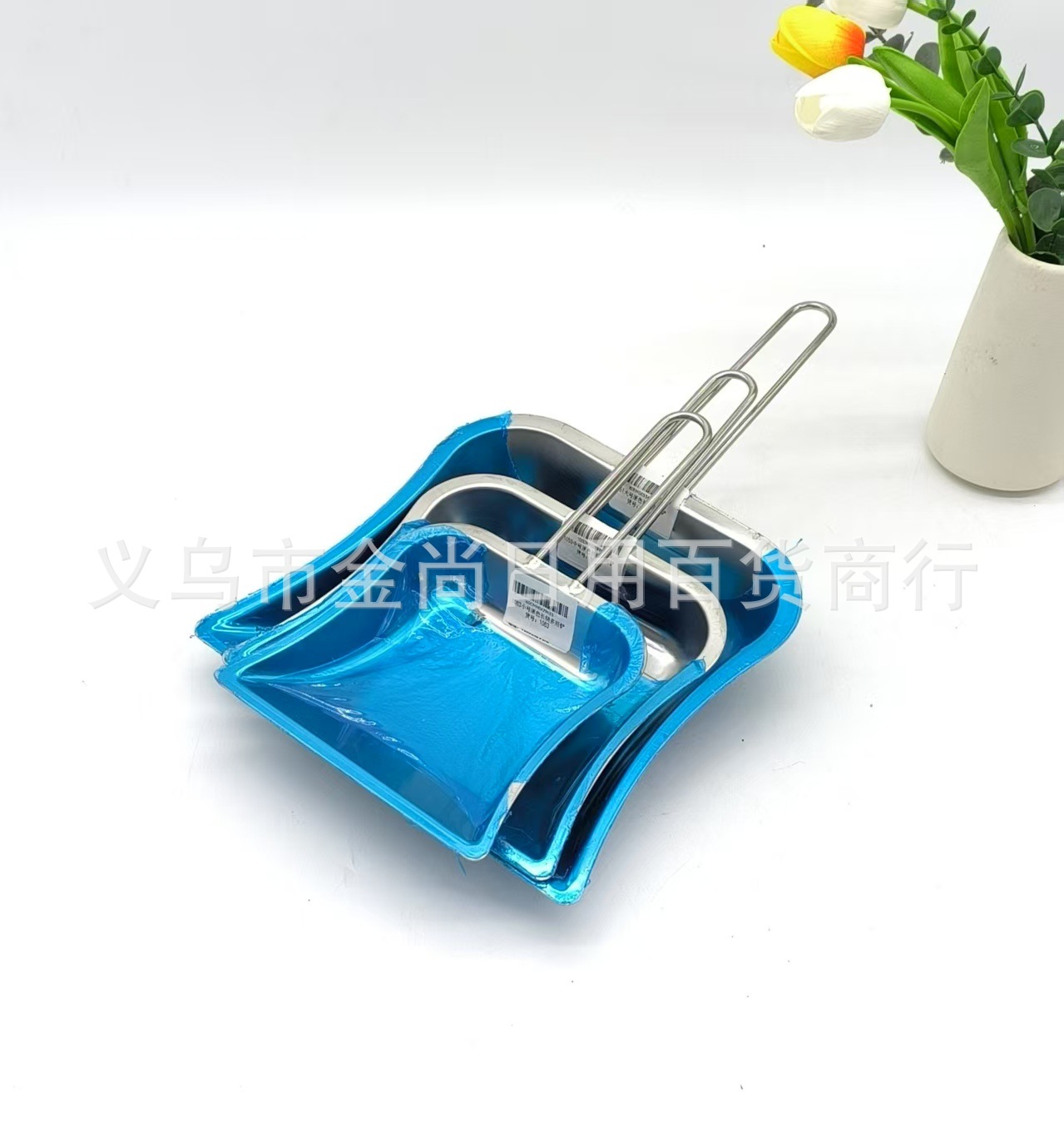 Small dustpan ice spatula, table cleaning, food spatula, flour spatula, soybean spatula, sugar spatula, rice spatula, store coarse grains mostly stainless steel hand spatula pic 1