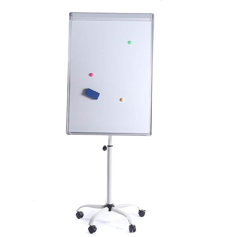 Mobile five-claw magnetic whiteboard stand, adjustable and rotatable notepad stand, office meeting paper hanging and writing board wholesale pic 3