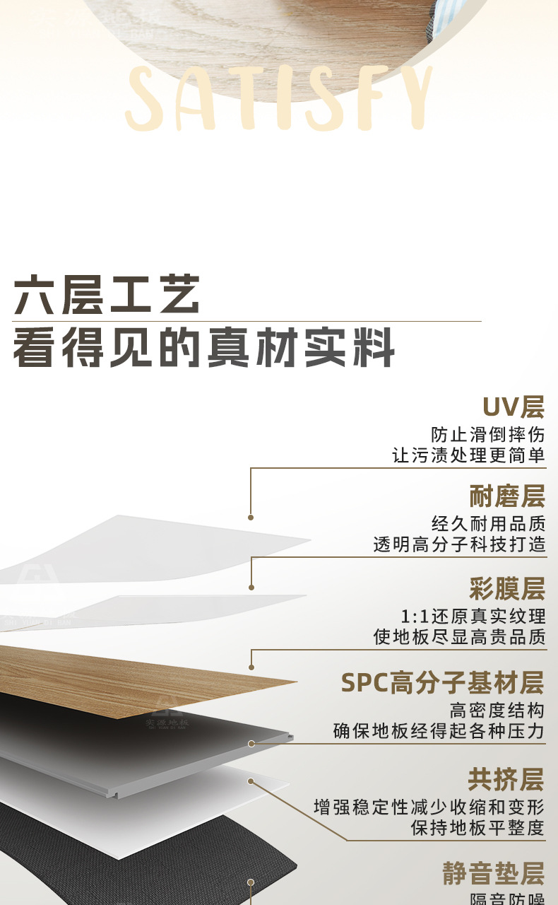 spc石塑地板家用加厚室内新款木地板自己铺卡扣式石晶pvc锁扣地板详情9