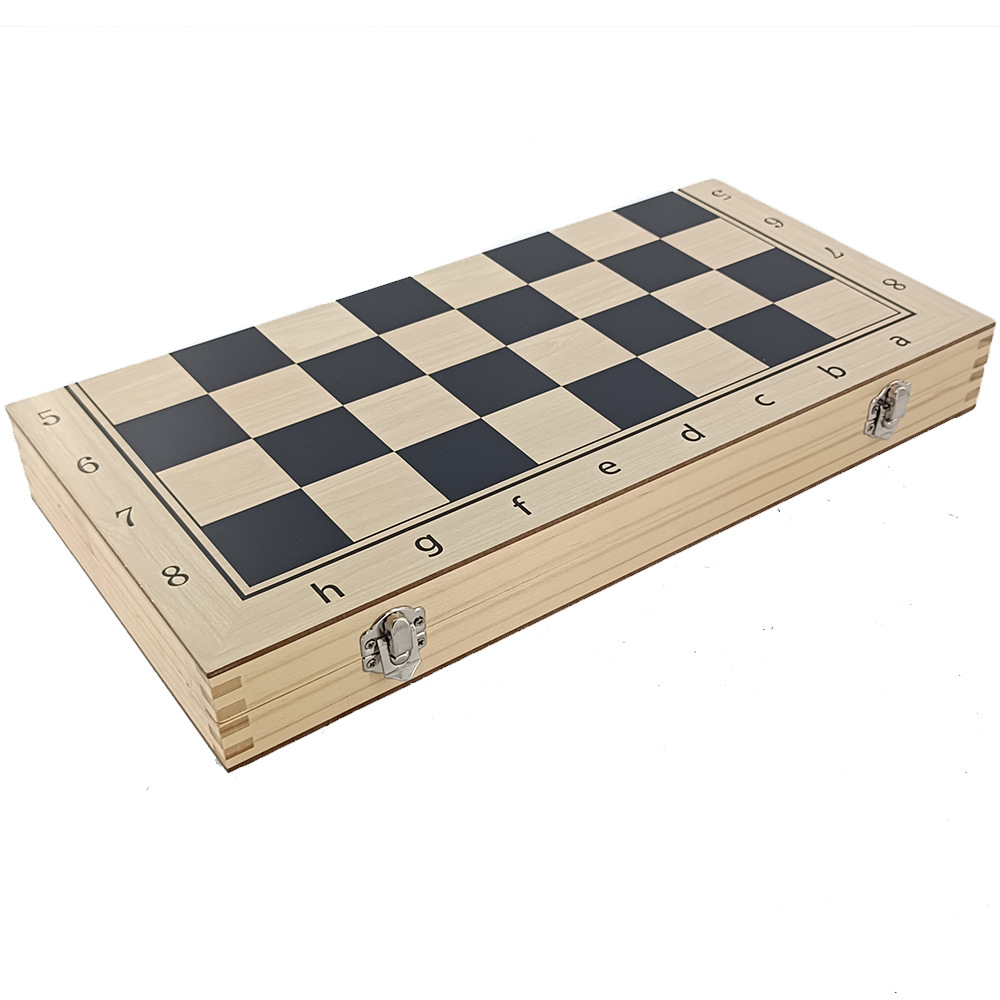 39cm international chess board game toy, game entertainment party, wooden factory direct sales and wholesale, portable and foldable pic 10