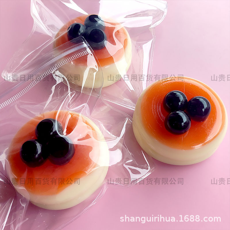 食玩仿真奶油舒芙蕾捏捏乐蛋糕网红爆款解压玩具捏捏高颜值迷你详情17