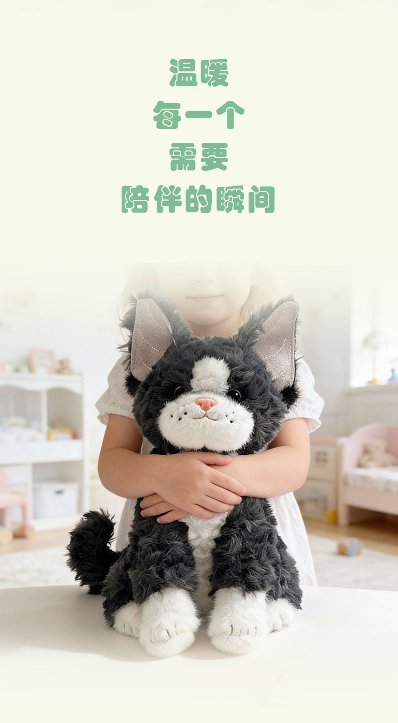 超萌德文猫玩偶猫咪毛绒玩具仿真猫咪公仔可爱儿童娃娃生日礼物详情8