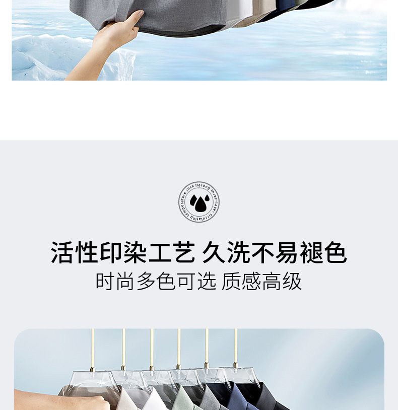 Modal Ice Silk shirt for men, short-sleeved, wrinkle-free, cool summer white shirt, high-end, seamless business formal wear pic 18