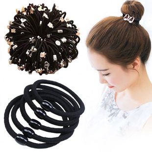 Two-yuan store general merchandise with free shipping, 1-2 yuan small items, Korean version basic high-elasticity thick hair band headwear factory direct sales pic 11