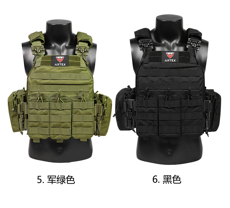 Yitu Tactical Outdoor Military enthusiast quick-release tactical Vest, cross-border bestseller, CS equipment training and protection board tactical vest pic 5